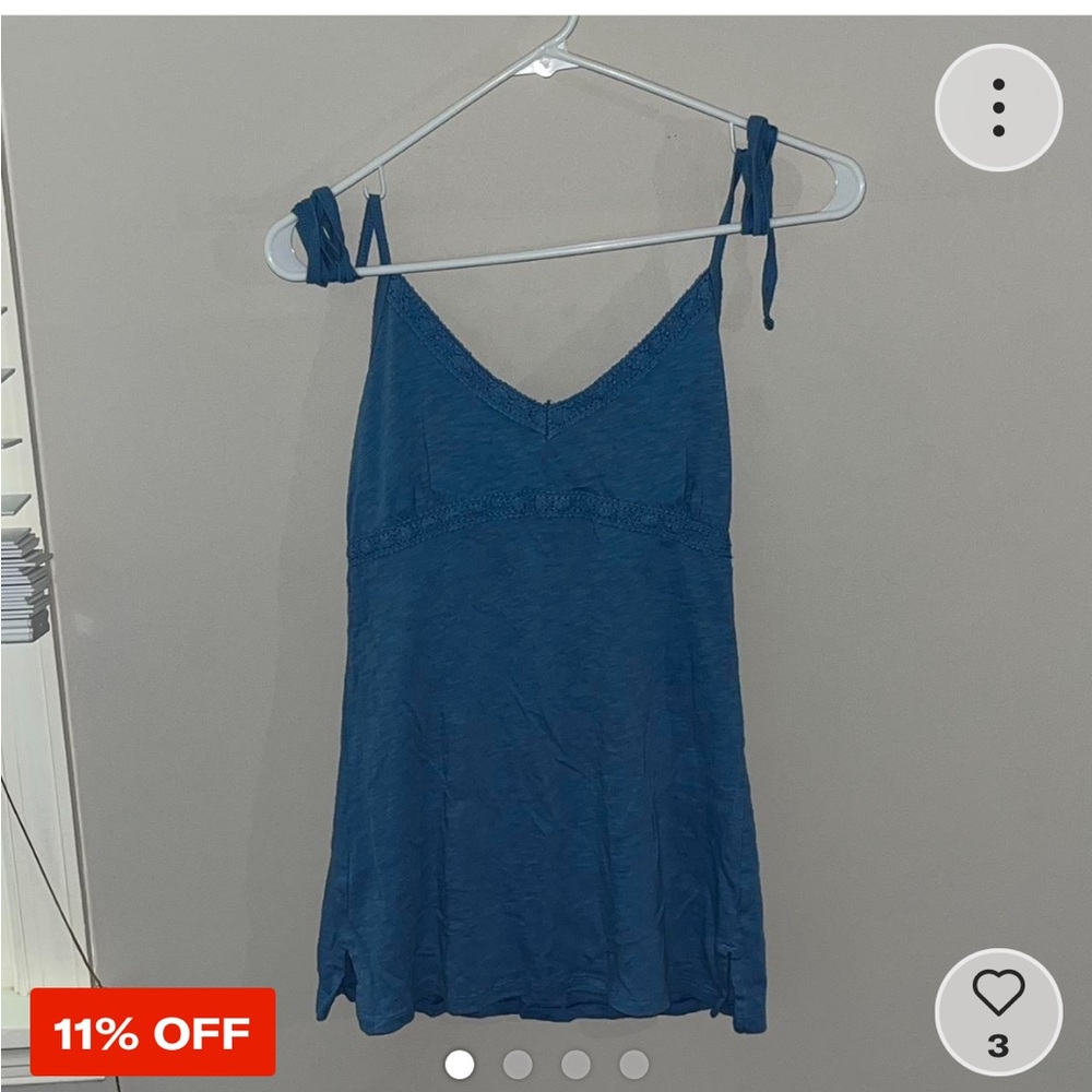 Tie at the top shirt